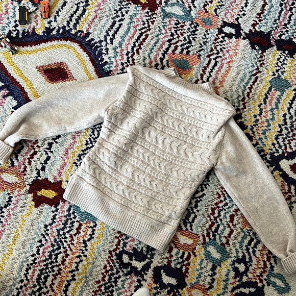 Brand: BLANK NYC |  Cry Me A River, Horizontal Cable, Crew Neck Sweater - Picture 4 of 4